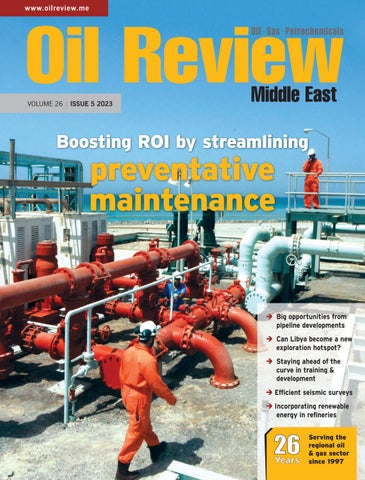 Oil Review Middle East magazine cover 2012