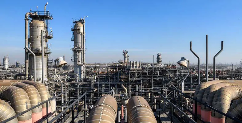 Picture of a gas plant