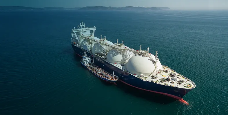 Picture of an LNG carrier
