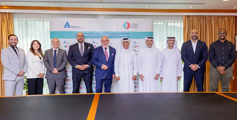 ENOC_Group_&_HMS_Bergbau_AG_executives