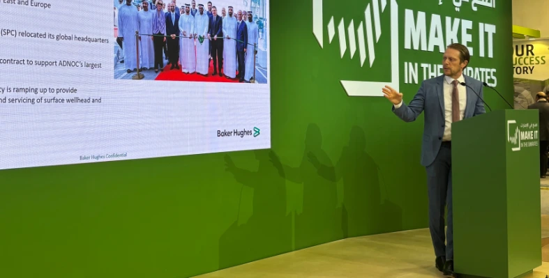 Technology and innovation are at the core of Baker Hughes' UAE strategy. (Image source: Alain Charles Publishing) Baker_Hughes_presentation