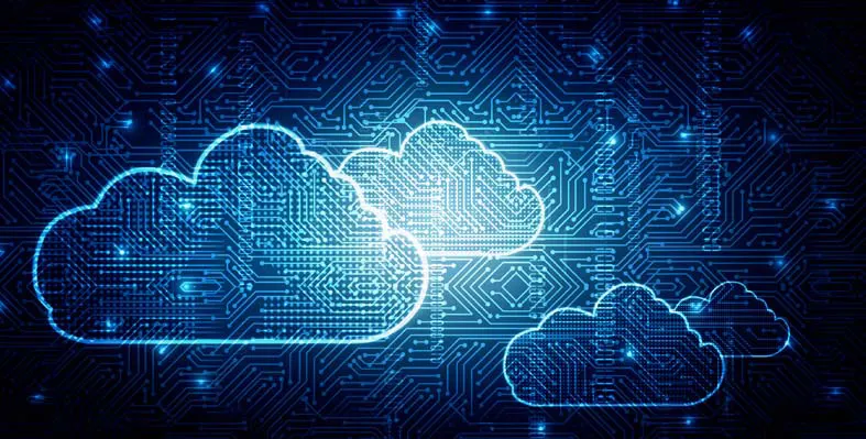 Picture illustrating cloud computing