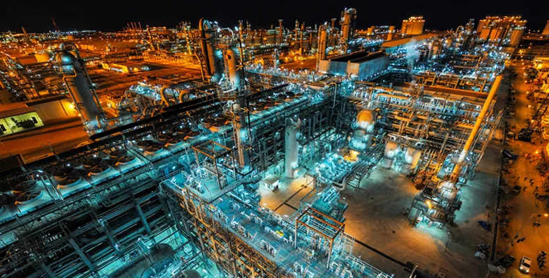 Picture of a refinery