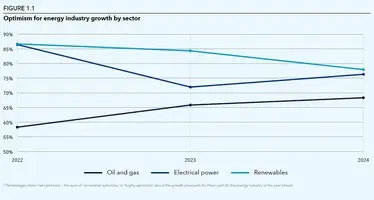 Graph of energy survey results