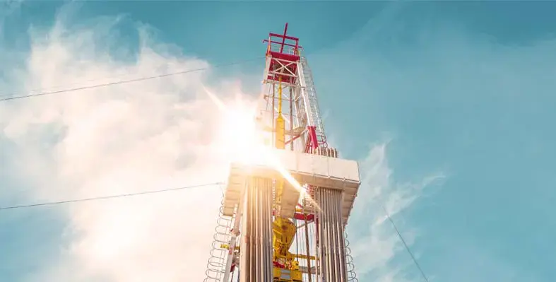 Oil and gas upstream capex is at the highest level for a decade, according to the report. (Image source: Adobe Stock) Picture of an oil rig