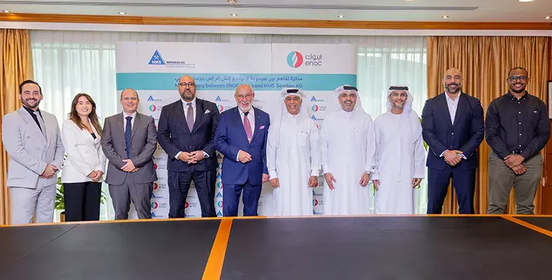 ENOC_Group_&_HMS_Bergbau_AG_executives