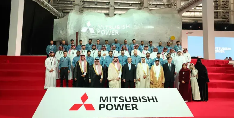 The inauguration ceremony. Mitsubishi_Power_inauguration_ceremony