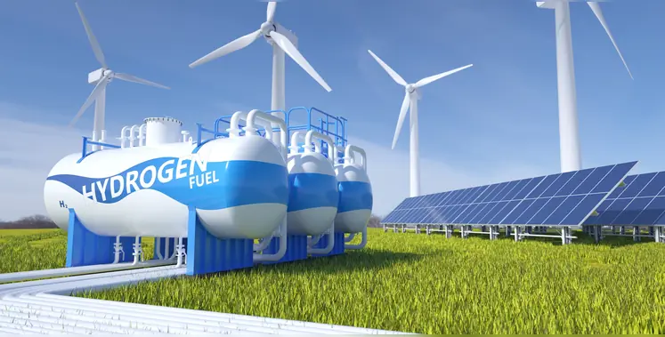 hydrogen_tanks_with solar_panels_and_wind_turbines
