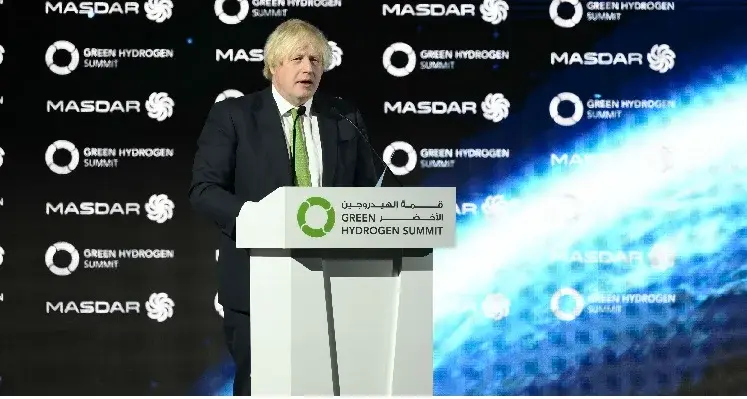 Picture of a man addressing a conference