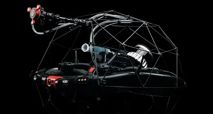 The new UTM payload on the Elios 3 is available for demonstrations and purchase with first deliveries expected in Q3 2024. (Image source: Flyability) Picture of a drone