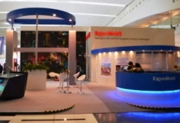 ExxonMobil stand - ADIPEC