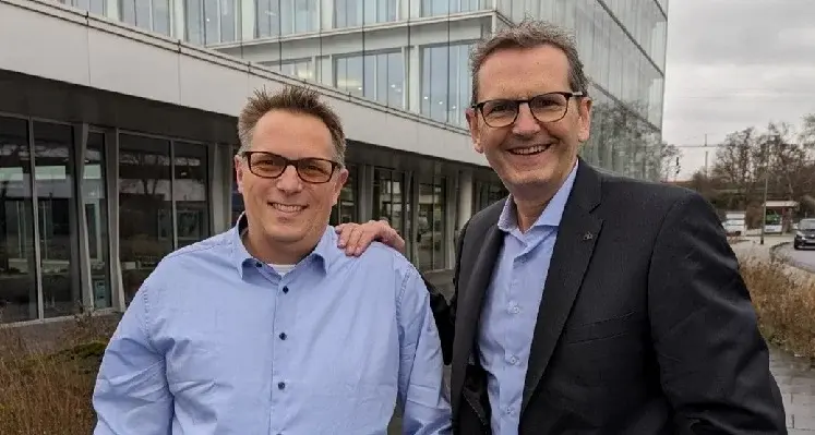Hilko den Hollander and Stefan Kranz