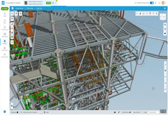 ProjectWise, powered by iTwin, enables multidiscipline web-based design reviews for design projects. (Image source: Bentley Systems) PW_Validate.png