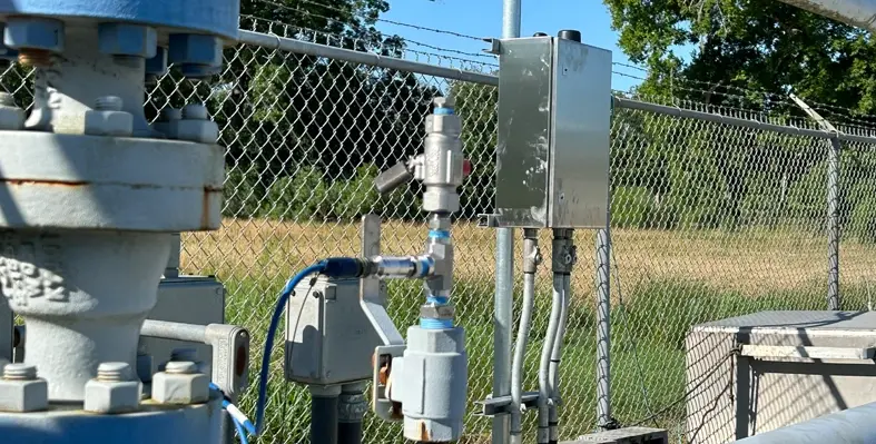 PipeSense has deployed several field processing units for its PipeGuard technology. (Image source: PipeSense)
