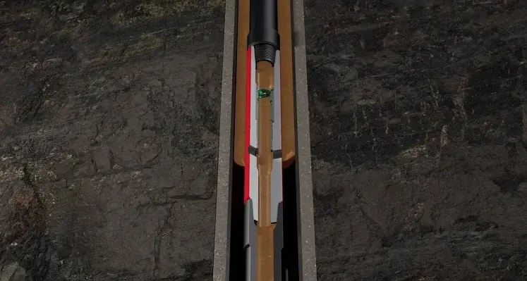 Picture of an oilfield tool