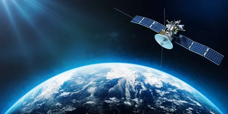 State-of-the-art satellites are making it easier to identify and address methane emissions. (Image source: Adobe Stock) Image of a satellite