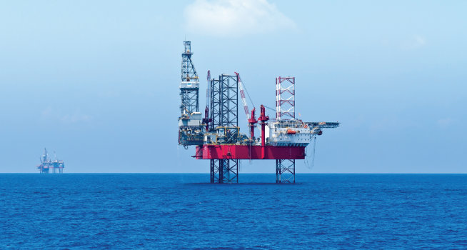 offshore oil and gas platform